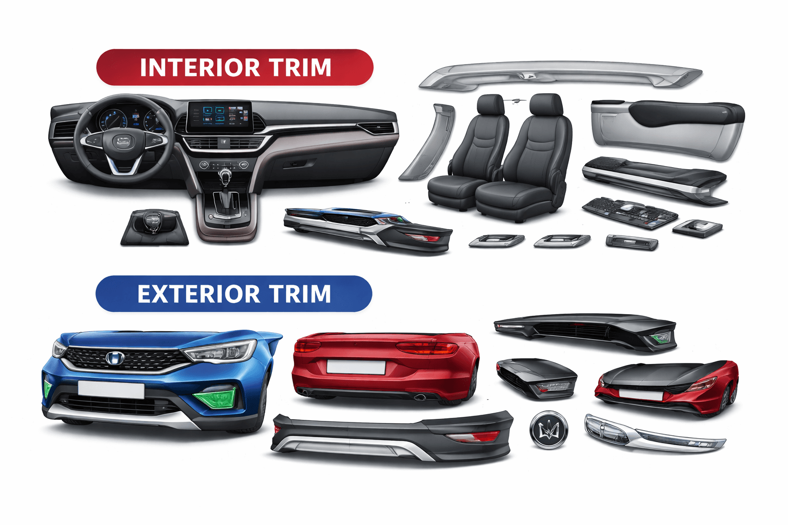 Interior & Exterior Trim Design Engineering